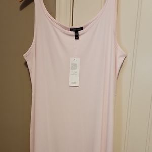 NWT EILEEN FISHER 100% Silk M stretch tank top